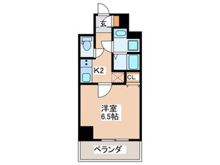 AｒtizA西長堀の物件間取画像